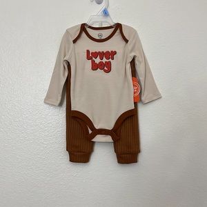 Wonder Nation Lover Boy 2 Piece Valentines set
